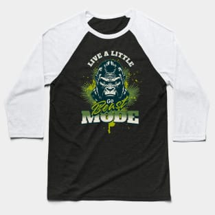 Beast Mode - Gorilla Baseball T-Shirt